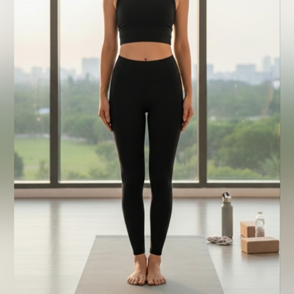 Tuff Athletics Women's Active Yoga Leggings No pockets NWT
